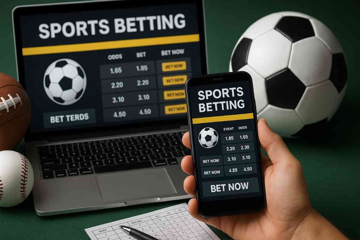 Tela de apostas de futebol no 0808BET cassino app mostrando jogos e odds.