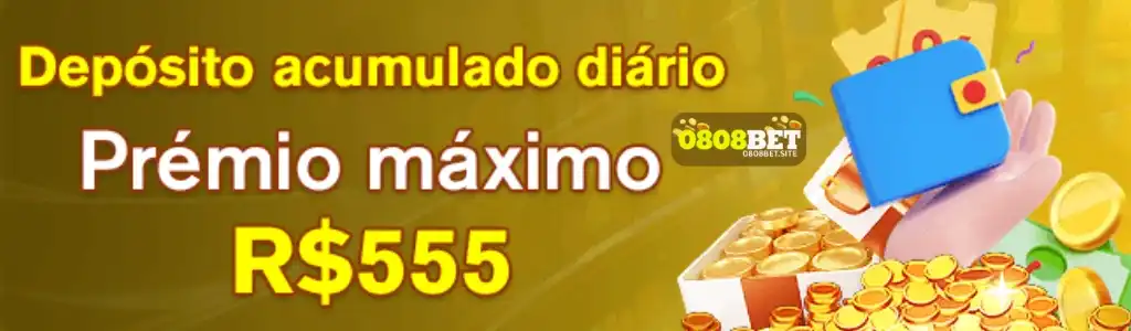 Depósito acumulado diário 0808BET cassino